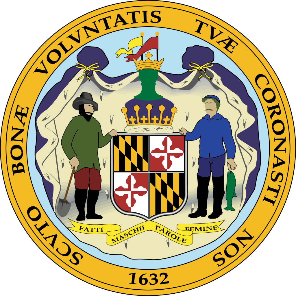 This is the official state seal for Maryland
