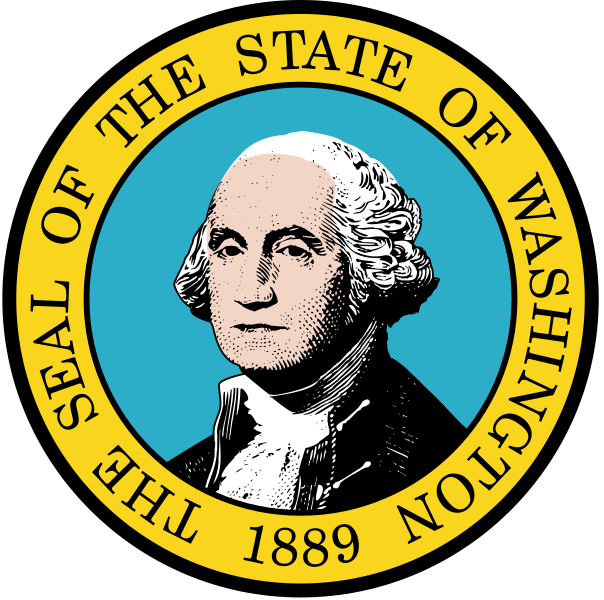 This is the official state seal for Washington
